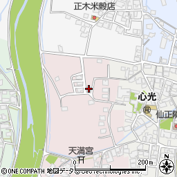 兵庫県たつの市新宮町中野庄7-6周辺の地図