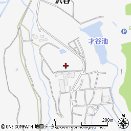 兵庫県三田市沢谷575周辺の地図