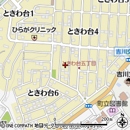 大阪府豊能郡豊能町ときわ台5丁目2周辺の地図