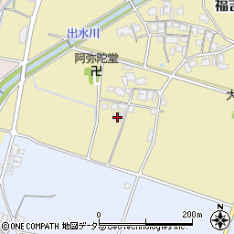 兵庫県加東市福吉354-2周辺の地図