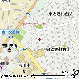 大阪府豊能郡豊能町東ときわ台3丁目3周辺の地図
