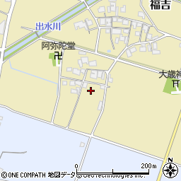 兵庫県加東市福吉334周辺の地図