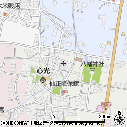 兵庫県たつの市新宮町仙正127周辺の地図