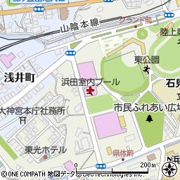 島根県立　石見武道館周辺の地図