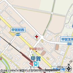 滋賀県甲賀市甲賀町大原市場778周辺の地図