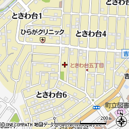大阪府豊能郡豊能町ときわ台5丁目1周辺の地図