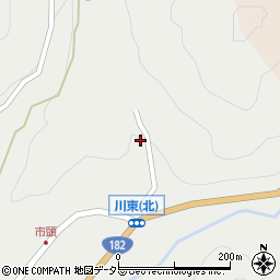 広島県庄原市東城町川東101周辺の地図