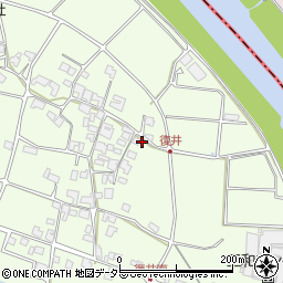 兵庫県小野市復井町1078-1周辺の地図