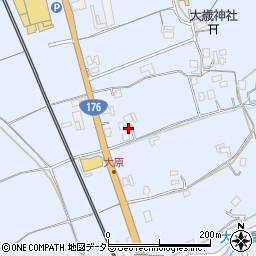 兵庫県三田市大原369周辺の地図