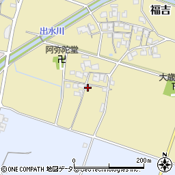 兵庫県加東市福吉343周辺の地図