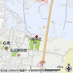 兵庫県たつの市新宮町仙正59周辺の地図