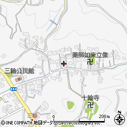 静岡県藤枝市岡部町三輪515周辺の地図