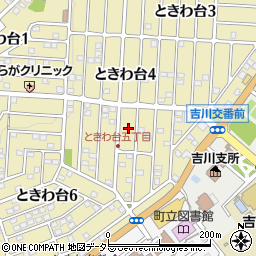 大阪府豊能郡豊能町ときわ台5丁目4周辺の地図