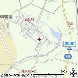 兵庫県小野市復井町1845周辺の地図