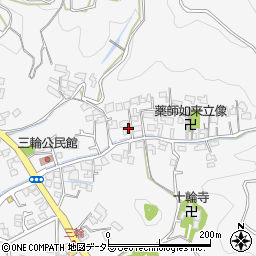 静岡県藤枝市岡部町三輪517周辺の地図