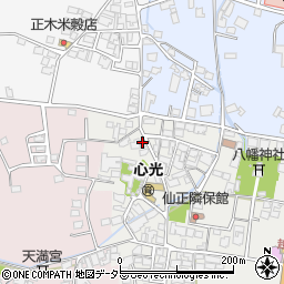 兵庫県たつの市新宮町仙正164周辺の地図