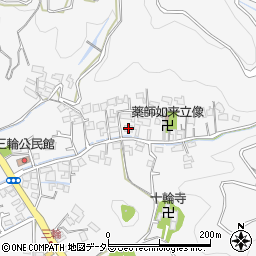 静岡県藤枝市岡部町三輪490-3周辺の地図