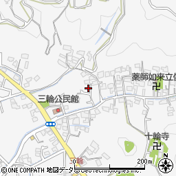 静岡県藤枝市岡部町三輪525周辺の地図