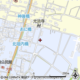 兵庫県姫路市香寺町犬飼316-9周辺の地図
