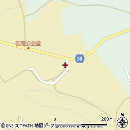 岡山県新見市哲多町荻尾1354周辺の地図
