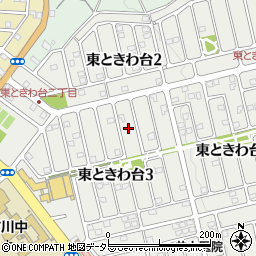 大阪府豊能郡豊能町東ときわ台3丁目7周辺の地図