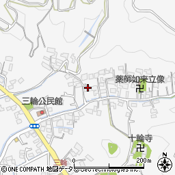 静岡県藤枝市岡部町三輪519周辺の地図