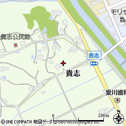 兵庫県三田市貴志821周辺の地図