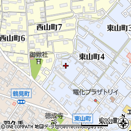 愛知県碧南市東山町5丁目6周辺の地図
