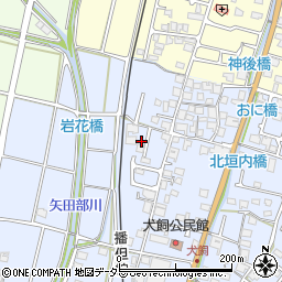 兵庫県姫路市香寺町犬飼418周辺の地図