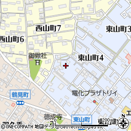 愛知県碧南市東山町5丁目7周辺の地図