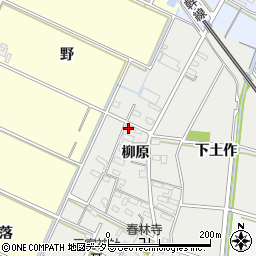 愛知県岡崎市福桶町柳原22周辺の地図