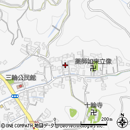 静岡県藤枝市岡部町三輪514周辺の地図