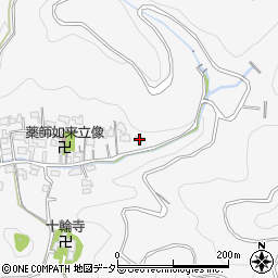 静岡県藤枝市岡部町三輪432周辺の地図