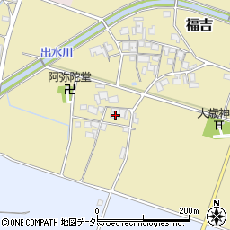 兵庫県加東市福吉375周辺の地図