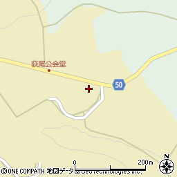 岡山県新見市哲多町荻尾1353周辺の地図