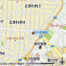 池田泉州銀行ときわ台支店周辺の地図
