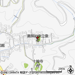 静岡県藤枝市岡部町三輪474周辺の地図
