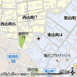 愛知県碧南市東山町5丁目5周辺の地図