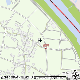 兵庫県小野市復井町1076周辺の地図