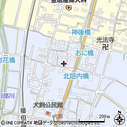兵庫県姫路市香寺町犬飼359周辺の地図