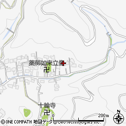 静岡県藤枝市岡部町三輪466周辺の地図