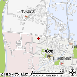 兵庫県たつの市新宮町仙正172周辺の地図