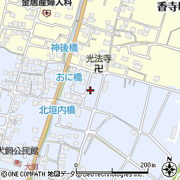 兵庫県姫路市香寺町犬飼324-5周辺の地図