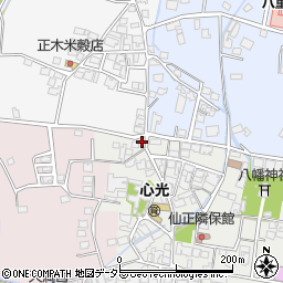 兵庫県たつの市新宮町仙正167周辺の地図