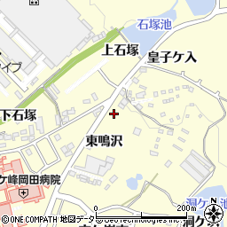 愛知県額田郡幸田町坂崎東鳴沢26周辺の地図