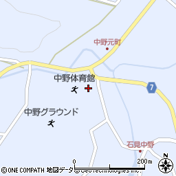 ＪＡしまね　島根おおち地区本部生活部葬祭センター周辺の地図