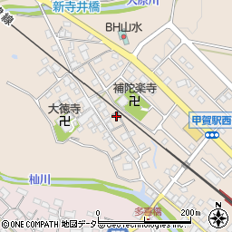 滋賀県甲賀市甲賀町大原市場459周辺の地図