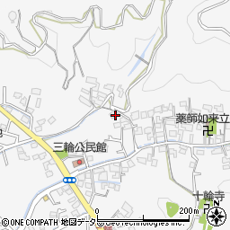 静岡県藤枝市岡部町三輪530周辺の地図