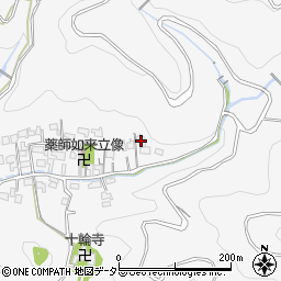 静岡県藤枝市岡部町三輪436周辺の地図