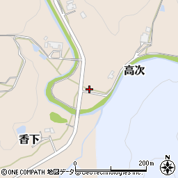 兵庫県三田市香下2478周辺の地図